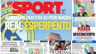 Estas son las portadas de la prensa deportiva de hoy